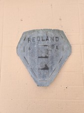 Redland Anthracite Grey Diamond Roof Tile Hip Concrete