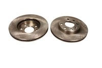 2X Maxgear 19-0818 Bremsscheibe FüR Chevrolet Daewoo Opel