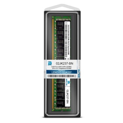 GENUINE LENOVO 32GB MEMORY PC4-25600R DDR4 ECC 288pin 02JK237