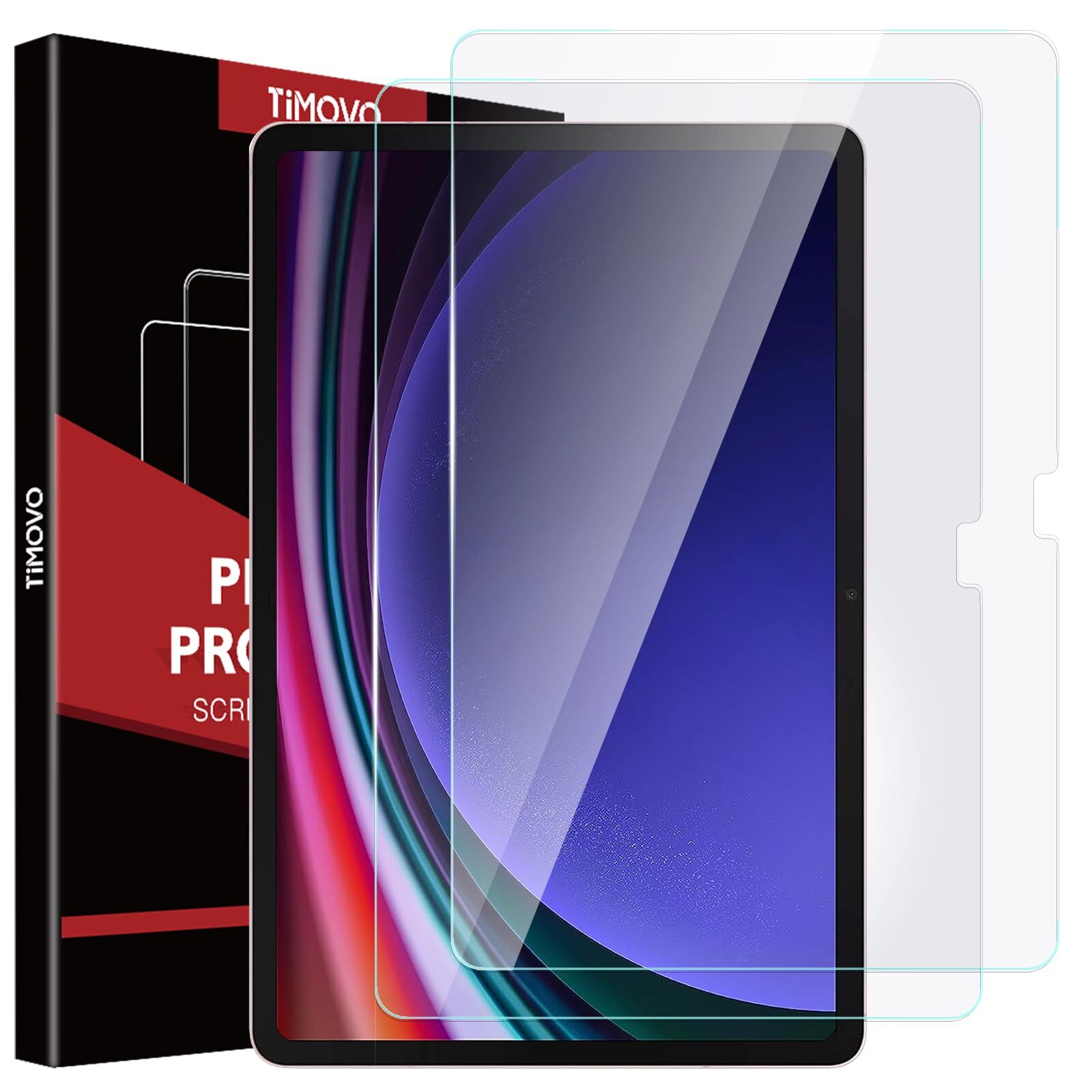 TiMOVO 2 Pezzi Pellicola Protettiva per Samsung Galaxy Tab S9 Fe/Galaxy Tab S...