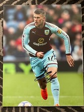 Burnley FC Johann Berg Gudmundsson  Autographed Signed 11x14 Photo COA #1