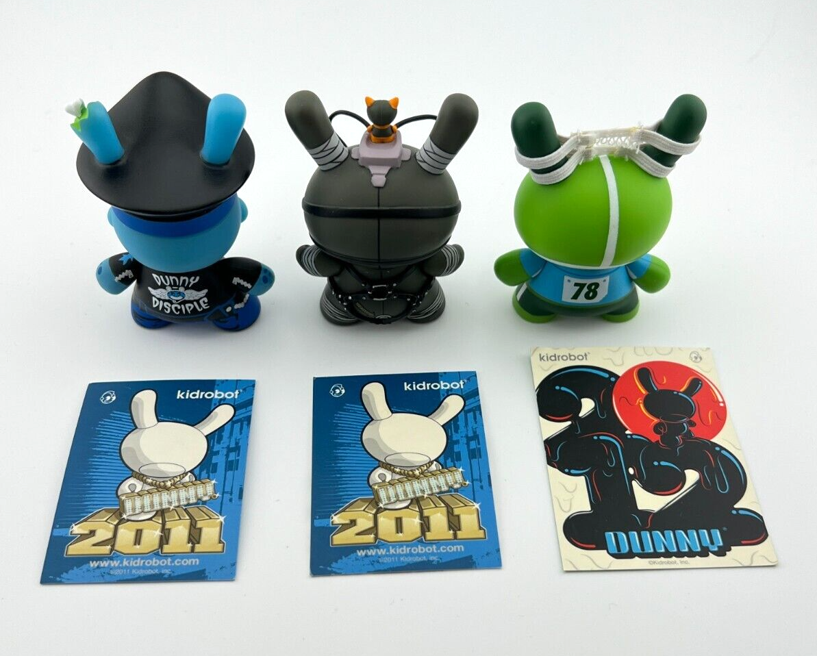 Lot of 6 - Kidrobot Dunny 3
