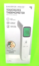 Sharper Digital Touchless Boys Girls White Smart Forehead Thermometer NEW