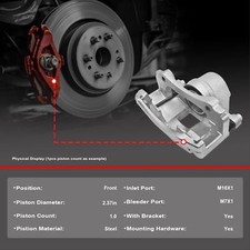 Kit Reparación Pinzas Freno Delanteras Frentech Para Lexus RX300 MCU15 2000-2003 – 2 Kits, Pistones