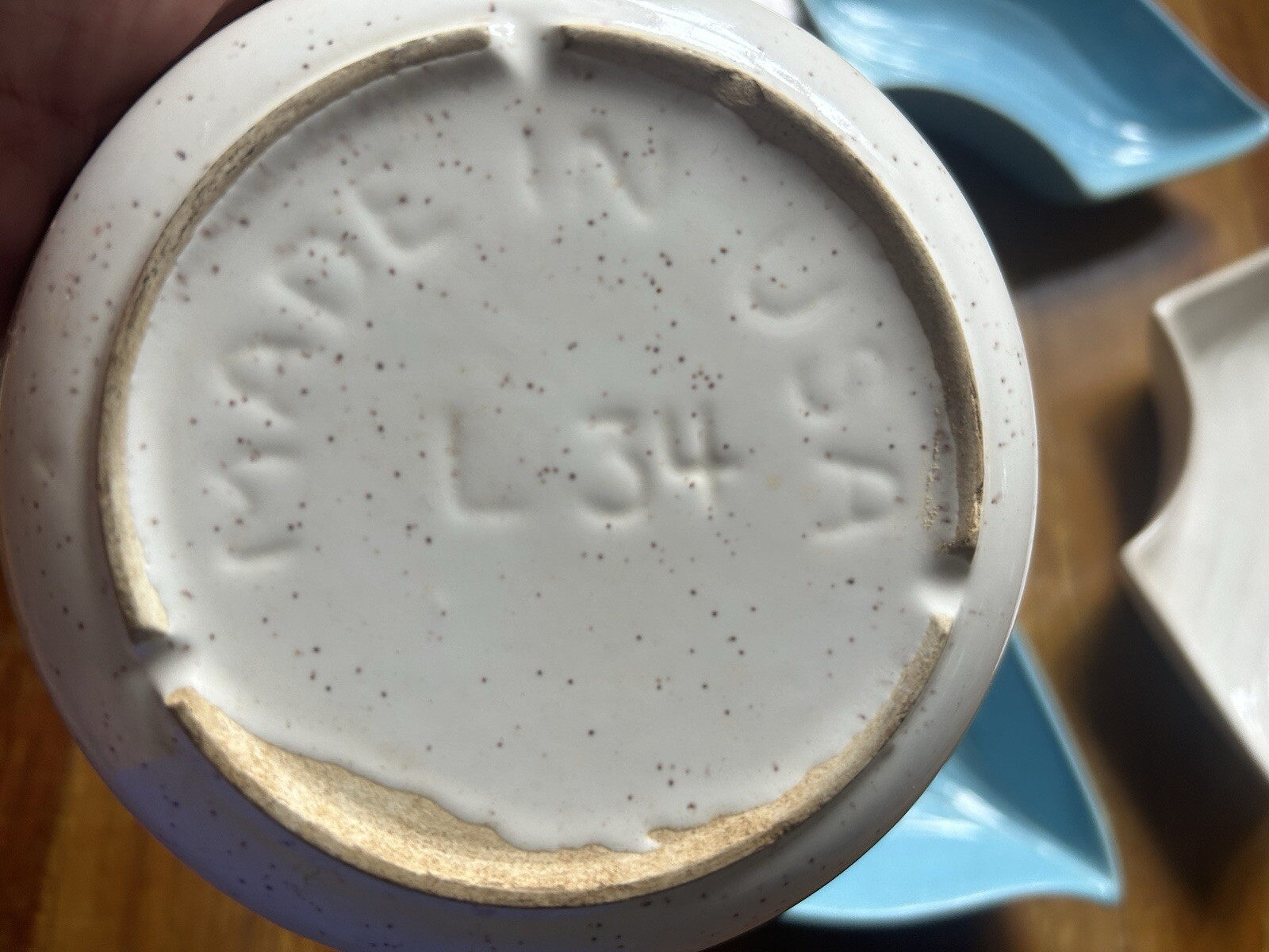 Mid-Century Serving Set, Lazy Susan 7-piece Set 