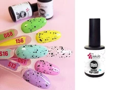 Nails Molekula Rubber Base Coat Rubber Top Coat No Wipe Top Matte Top LED UV