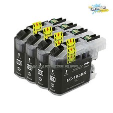 4PK LC103XL lc103xl Black ink for Brother MFCJ245 J285DW J450DW J470DW J475DW