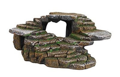 Reptology Shale Scape Step Ledge & Cave Hideout   Basking Area - Medium
