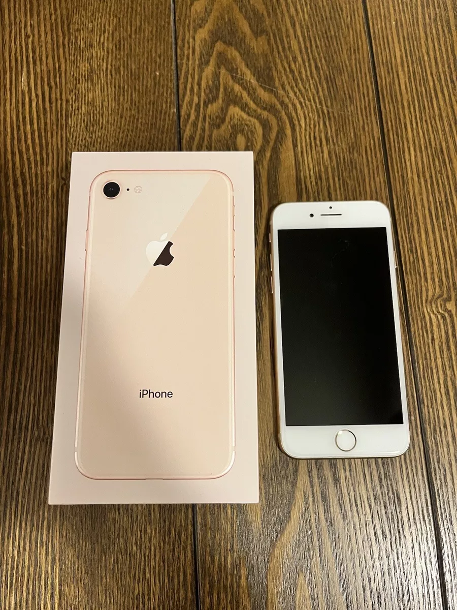 Apple iPhone 8 - 64GB - Rose Gold (Unlocked) A1905 Excellent Phone GSM