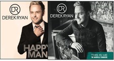 Derek Ryan THIS IS ME & HAPPY MAN 2 albums 2CD Collection Bundle