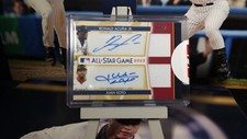 2022 Topps Update Ronald Acuna Jr. / Juan Soto Dual Autograph card serial#02/10