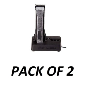 Oster Octane Li-Ion Heavy Duty Pro Cordless Hair Clipper 76550-100- PACK OF 2