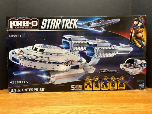 ✰ KRE-O STAR TREK lot of EIGHT kits:  Starfleet & Klingons ✰COMPLETE✰ Worth $350 - Picture 4 of 18