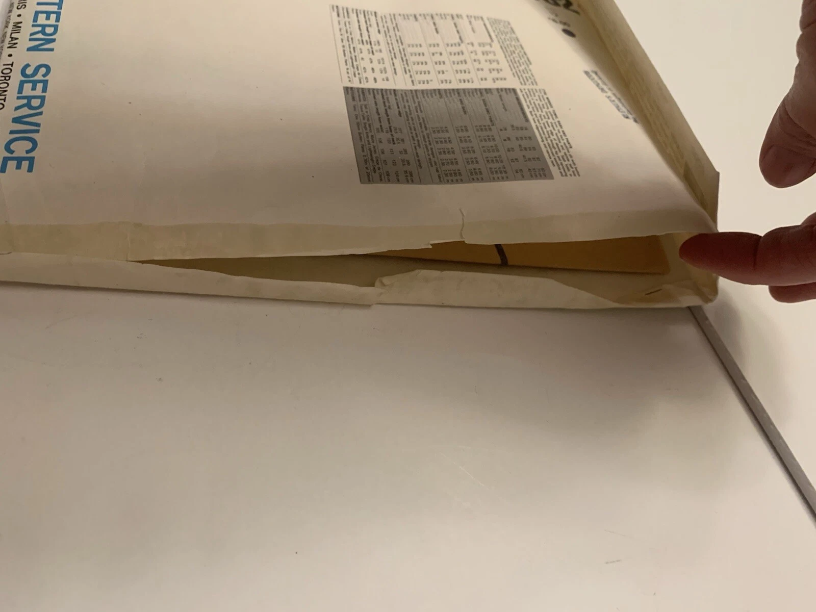 Pantaloni tunica vintage Vogue Gianni Versace modello cucito manca taglia 12 non tagliati