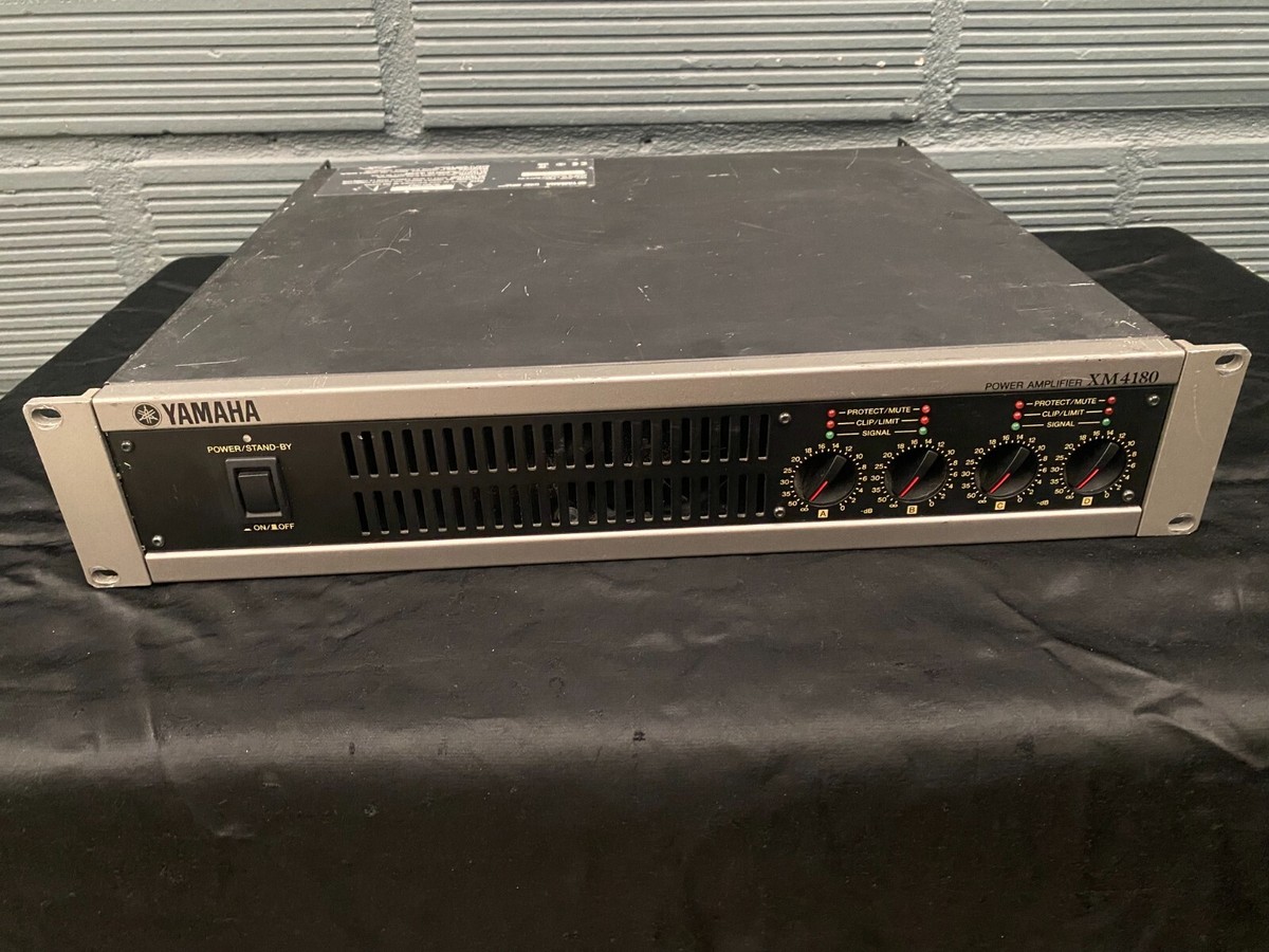 ヤマハ パワーアンプ マルチチャンネル XM4180 動作確認済 C211-1 美品