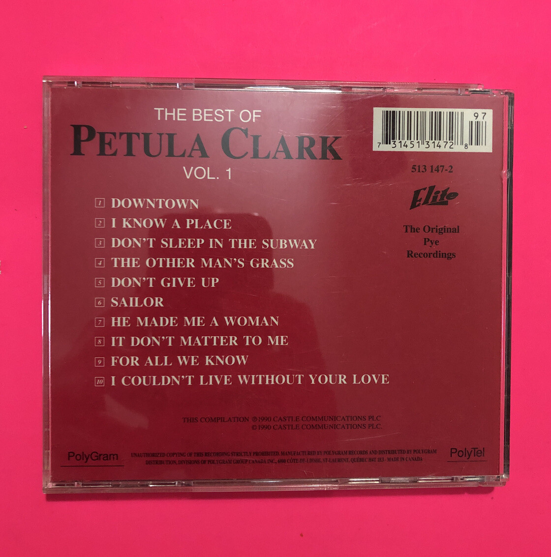 Petula Clark Best of Petula Clark Vol. 1 CD eBay