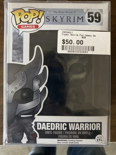V SKYRIM Daedric Warrior Vinyl Figure 
