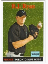 2007 TOPPS HERITAGE CHROME #THC104 B.J. RYAN BLUE JAYS /1958 MINT L@@K
