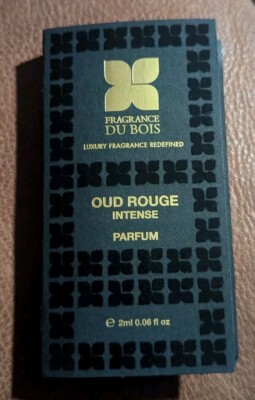 NEW Fragrance Du Bois Oud Rouge Intense Eau De Parfum Glass Sample Spray 2 ml