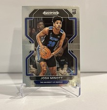 2022 Panini Prizm Draft Picks Memphis Josh Minott Rookie RC #94