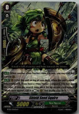 Shield Seed Squire R BT05: Awakening of Twin Blades BT05/026EN LP