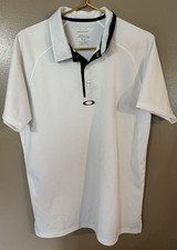 Oakley Hydrolix Performance Golf Polo Shirt - Size Medium