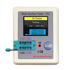 New LCR-TC1 1.8" TFT Screen Transistor Meter Tester for Diode Triode Capacitor