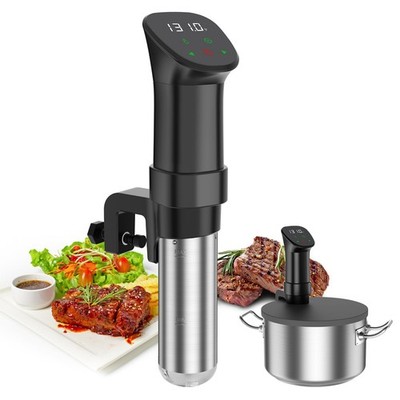 Sous Vide Machine-Suvee Cooker-Sous Vide Kit with Lid, Recipes-1000W Fast Hea...
