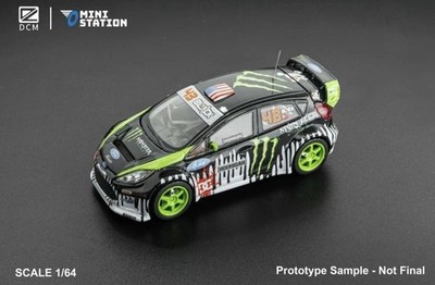 DCM X Mini Station 1/64 Ken Block Ford Fiesta ST Gymkhana Three Sealed