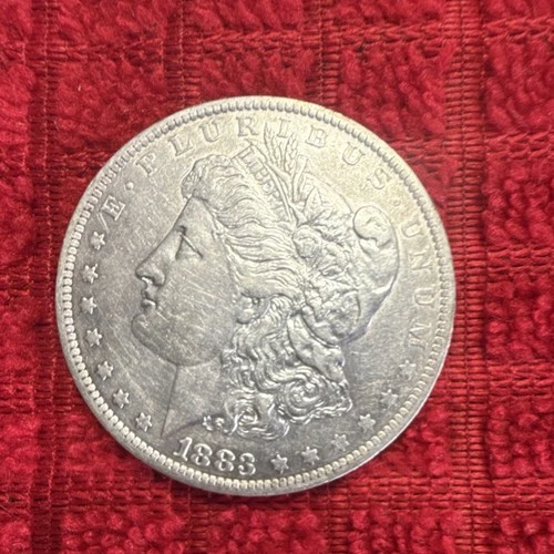 1883 Morgan Silver Dollar New Orleans $1 Coin Circulated 0.9 Fineness