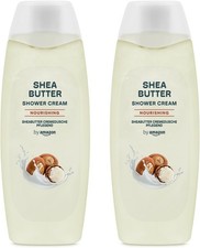 by Amazon Shea Butter Shower Cream, 2 x 500ml 5.65 per litre