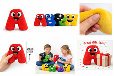 Alphabet Lore Plush Letter Toy A B C F N Soft Stuffed Doll Kids Gift