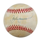 Andre Dawson Expos Cubs Autographed ONL Baseball JSA COA