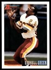 Darrell Green 1993 Bowman #327 Redskins NFL READ FREE SHIPPING AutographDen