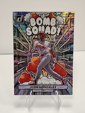 2023 Panini Donruss JUAN GONZALEZ Bomb Squad VECTOR - RANGERS