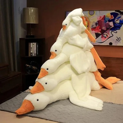 50cm Big White Goose Plush Duck Pillow Stuffed Animal Gift
