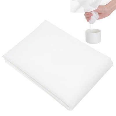 39X78 Inch Fine Nylon 250 Mesh White Paint Filter Cloth, 0.1Mm Thic