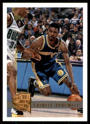 1997-98 Topps Basketball Hall of Fame Latrell Sprewell Golden