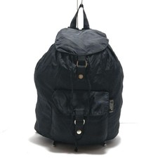 GIANNI VERSACE K7019 Vintage Backpack Nylon Black Bag Archive Limited