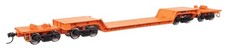 Walthers 910-50225 HO Santa Fe 81' 8-Axle Depressed Center Flatcar RTR 90011