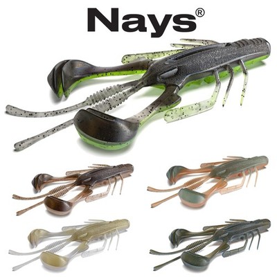 Nays CRD 35 - Krebs Gummiköder Krebs Imitat Köder 8,9cm 7,6g Barsch Hecht Zander