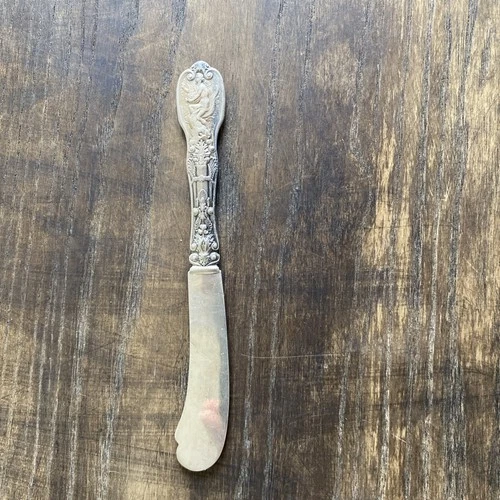 VINTAGE  GORHAM PARIS   STERLING SILVER BUTTER SPEADER  47 grams  6 5/8 LONG