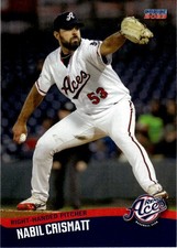 2023 Nabil Crismatt Choice Minor League Rookie Card RC Reno Aces
