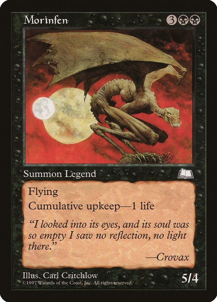 Morinfen #75 (LP) Weatherlight (WTH) MTG