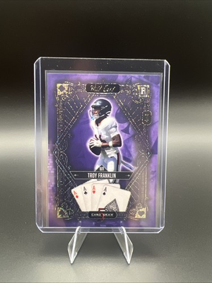 #ad 2024 Wild Card Rookie Troy Franklin 4 4 Purple Denver Broncos $10.00