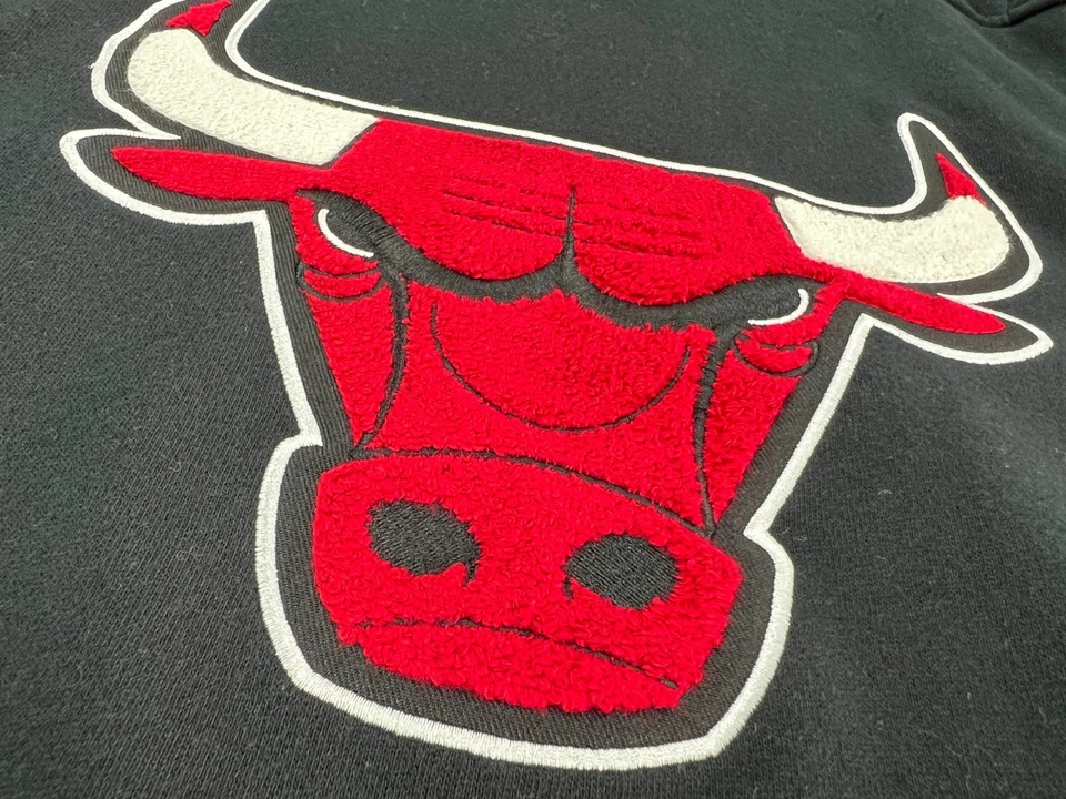 芝加哥公牛队 47 射 FOLLOW WINGBACK LACER 运动衫 M 全新带标签 全新 NBA HOODIE 150 美元 — 第 4/4 张图片