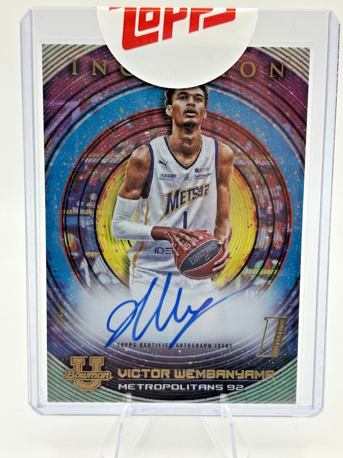 2022-23 Bowman Inception University - Autographs Victor Wembanyama #BIA-VW (AU,