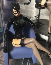 Catwoman Bettie Page Betty Paige Statue Figurine Rare Collectible Doll