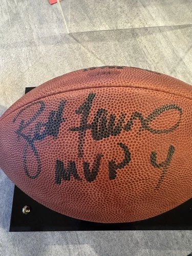 Brett Favre Signed Wilson NFL 1995 MVP Football w/ COA – GREEN BAY PACKERS