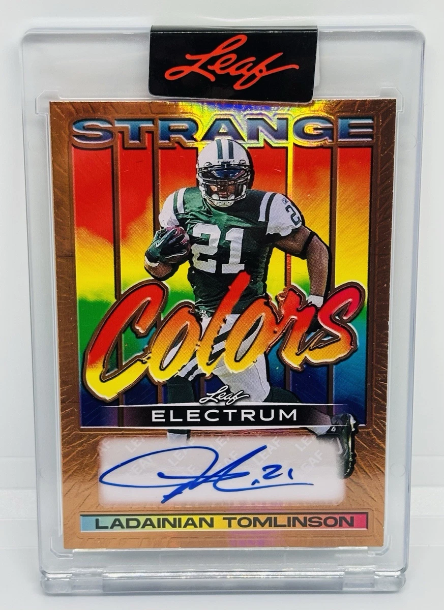 LaDainian Tomlinson Football Autographed Sports Trading Cards for